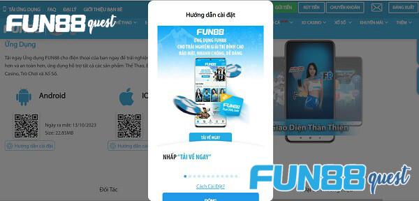Cách tải app Fun88 cực đơn giản cho điện thoại iOS